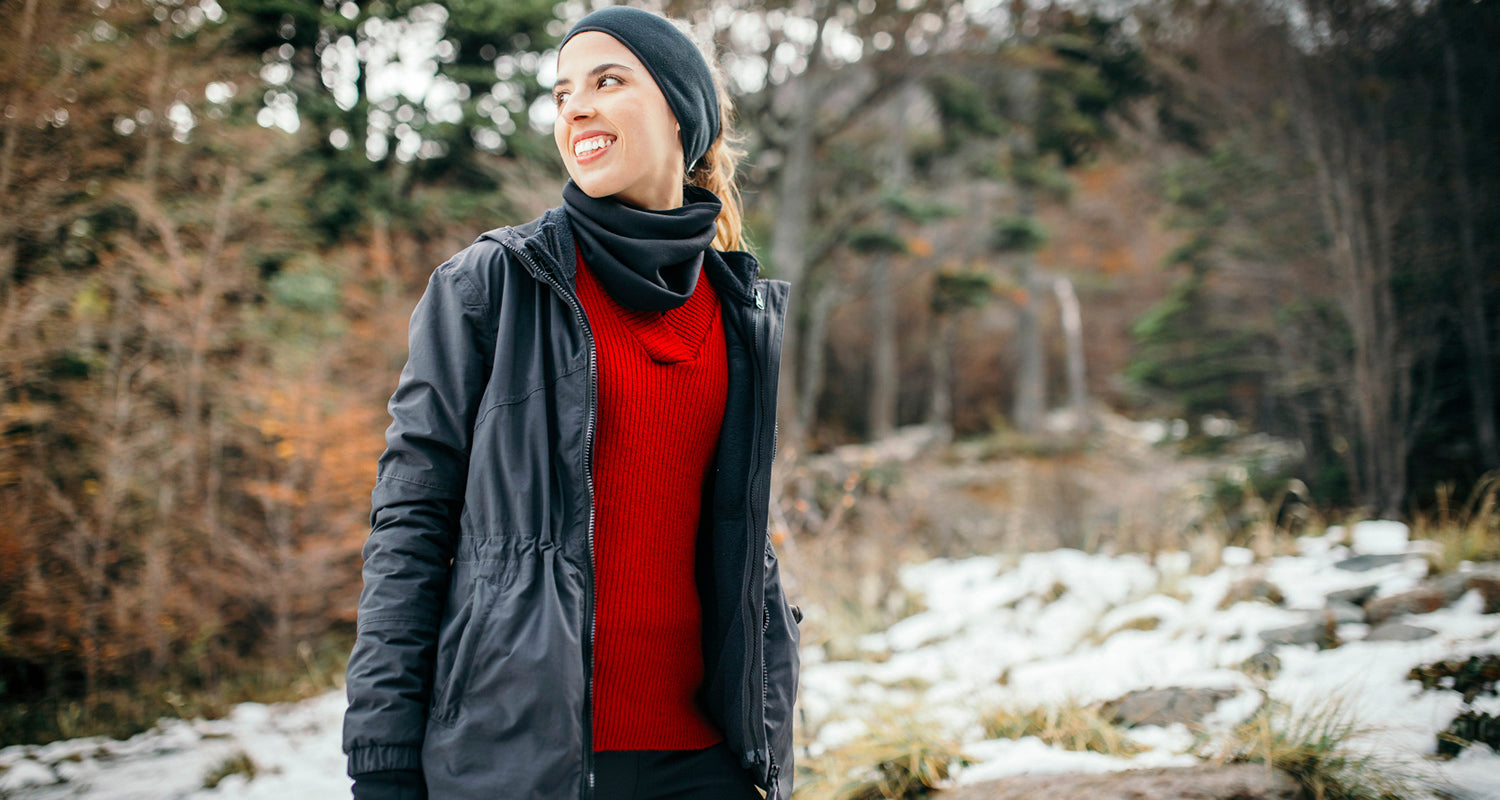 A jaqueta impermeável para neve que aquece até -15ºC