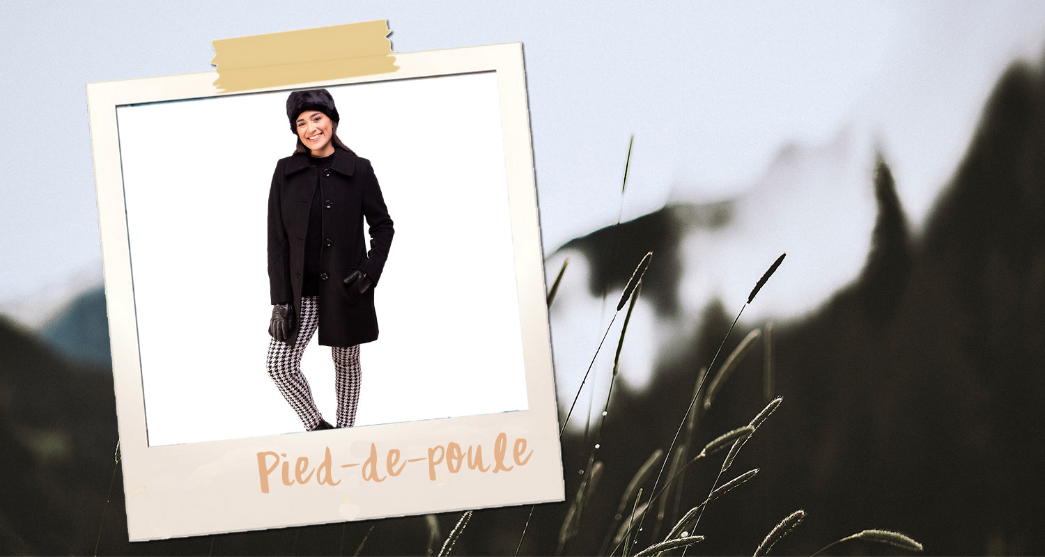 Pied-de-poule: padronagem clássica é a cara do inverno!