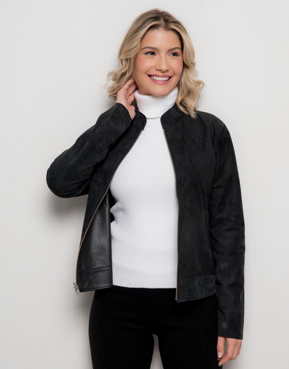 Jaqueta Couro Pelica Dupla Face Trip