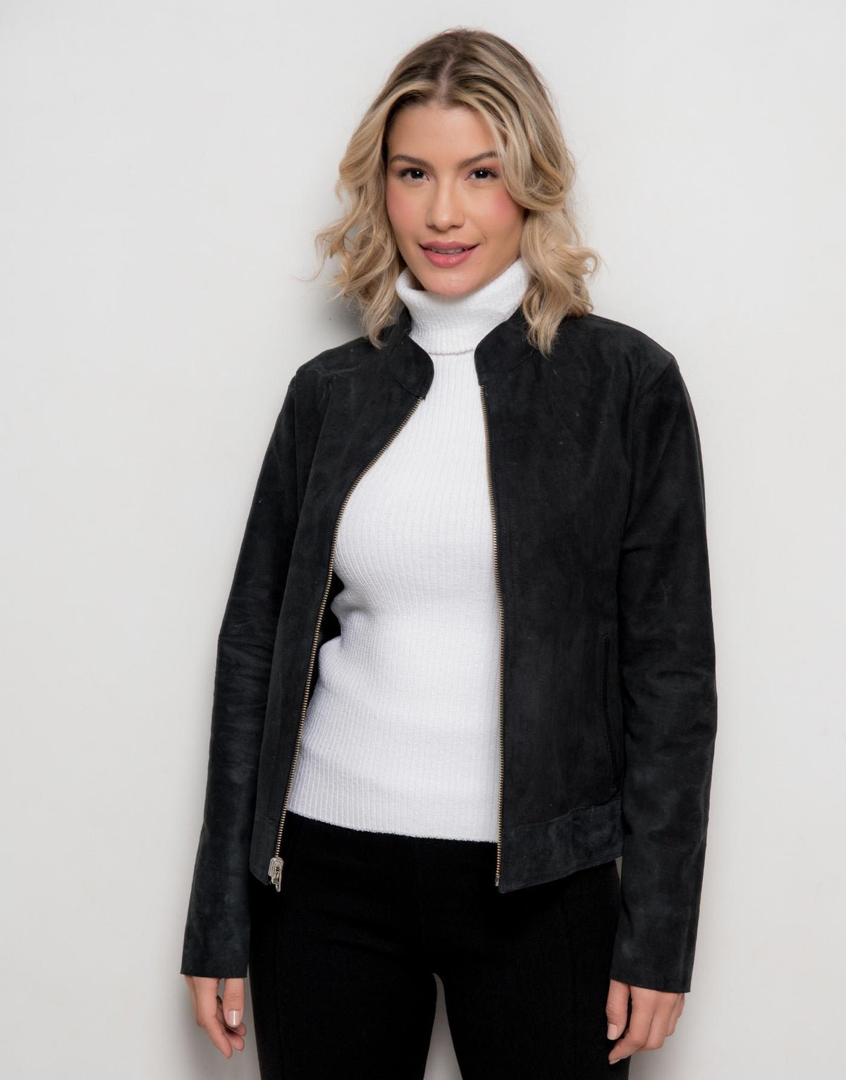 Jaqueta Couro Pelica Dupla Face Trip