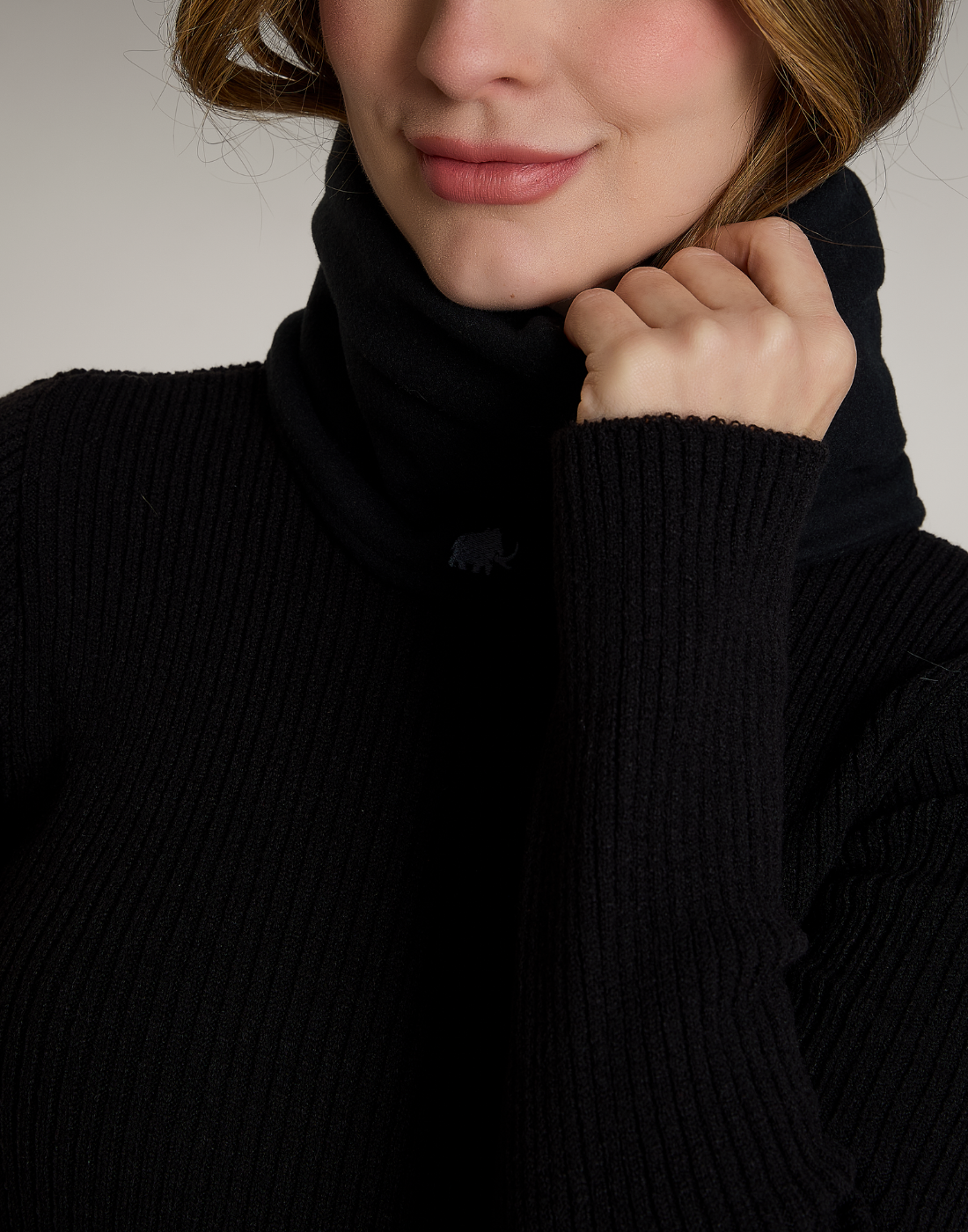Gola/Gorro Térmico Nevasca 280g/m² - Preto