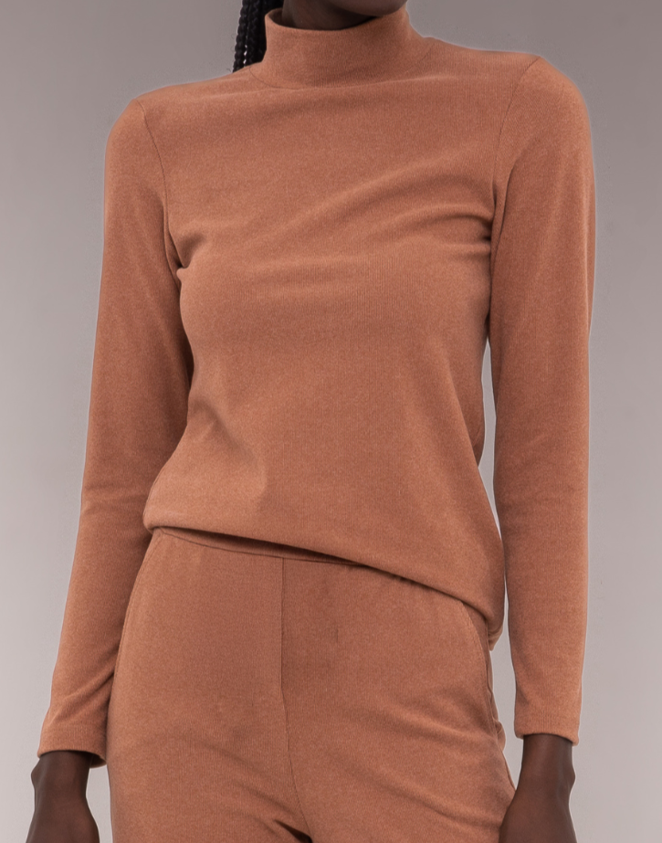 Blusa Aire Caramelo