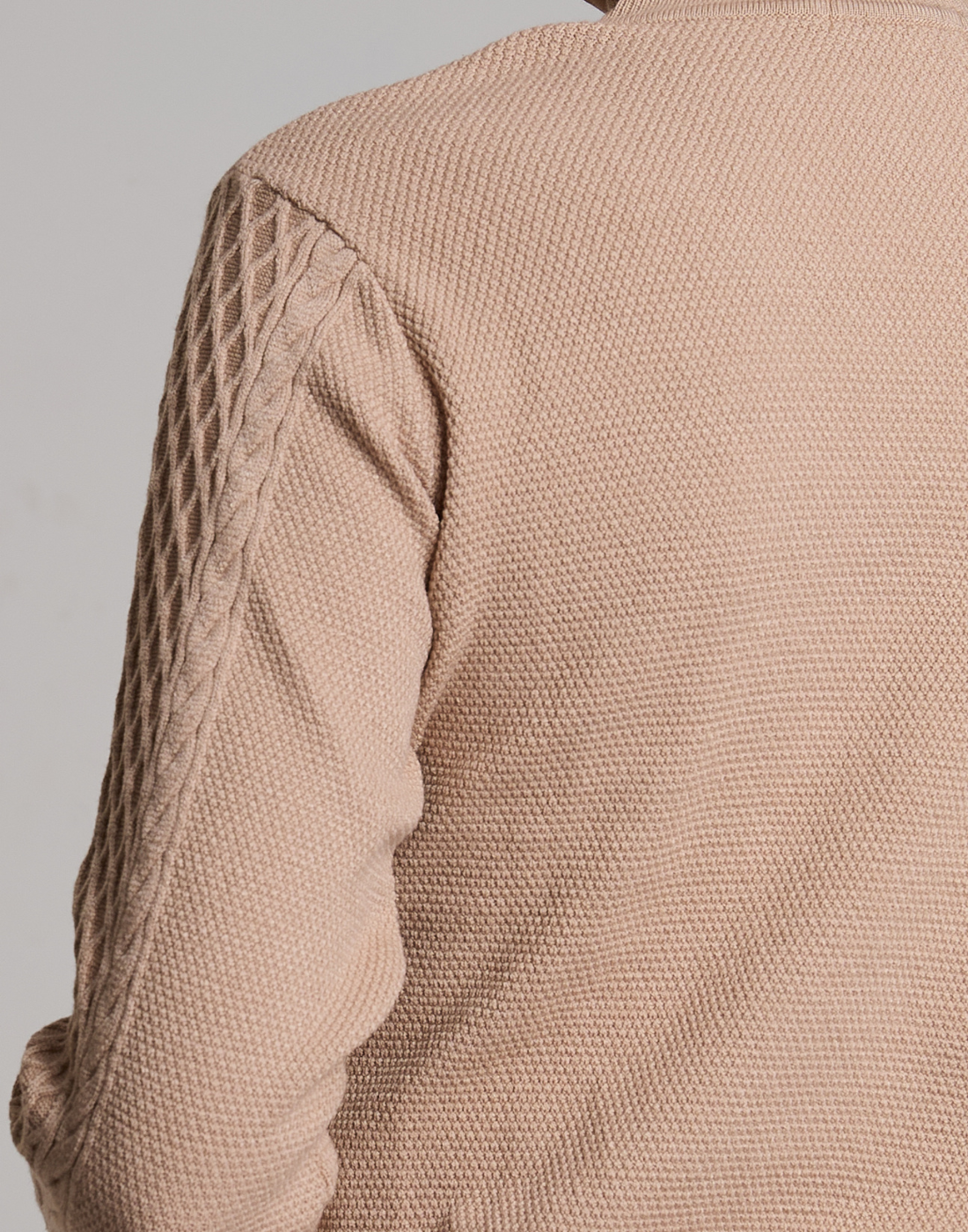 Blusa Aran Highland Bege