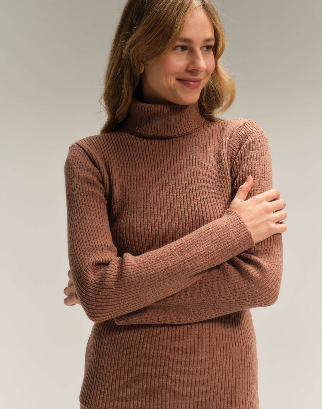 Blusa Cacharrel Beeville Nude Canela
