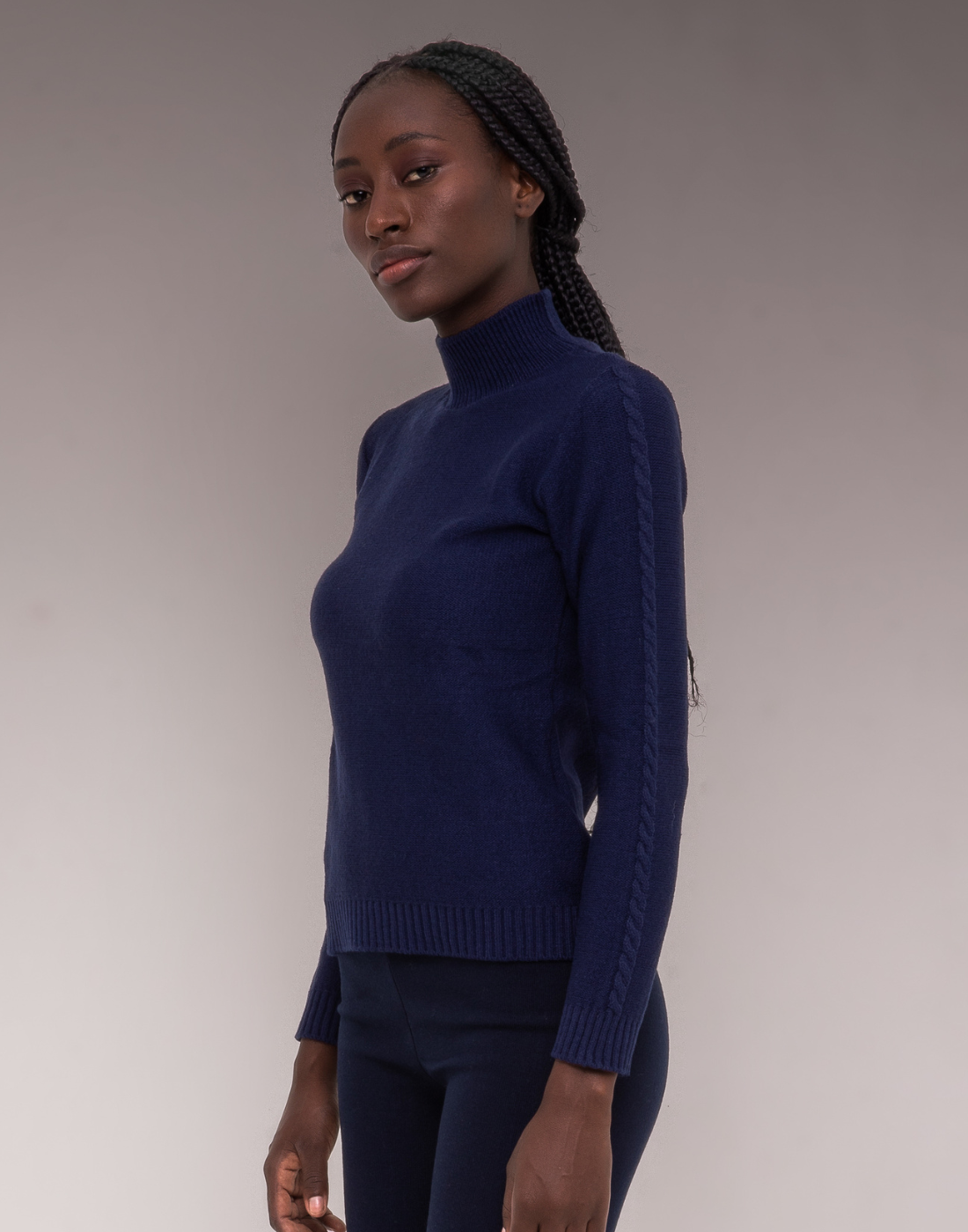 Blusa Karde Trançada Oliz Azul