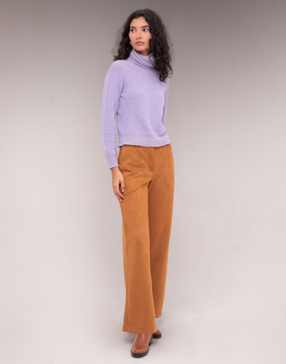 Calça Reta Alpinea Caramelo