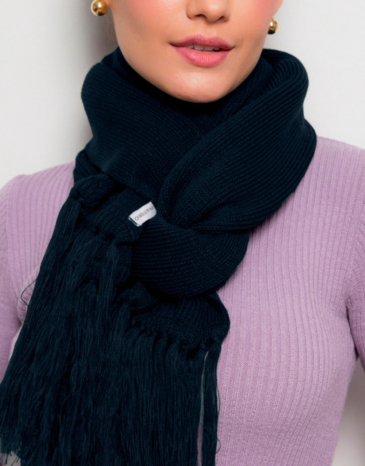 Cachecol Invernada Marinho