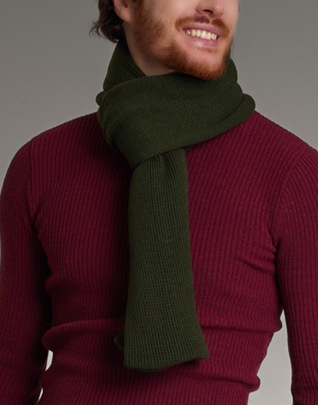 Cachecol Invernada Plain Militar - U