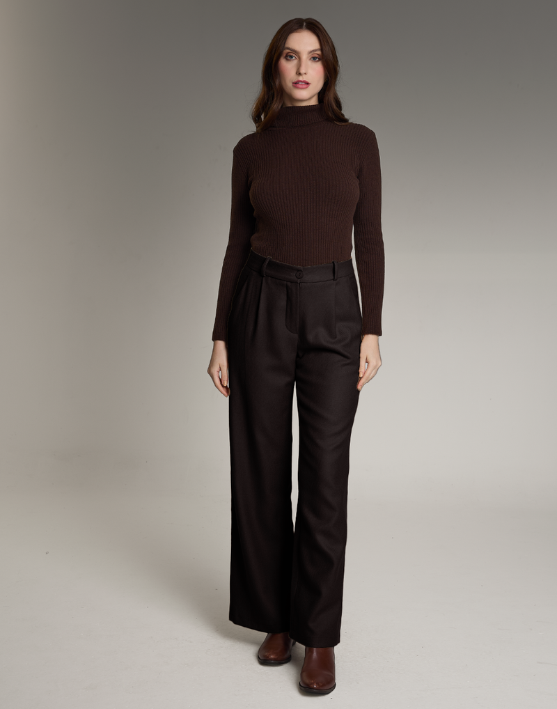 Calça Lã Natural Giada Preta