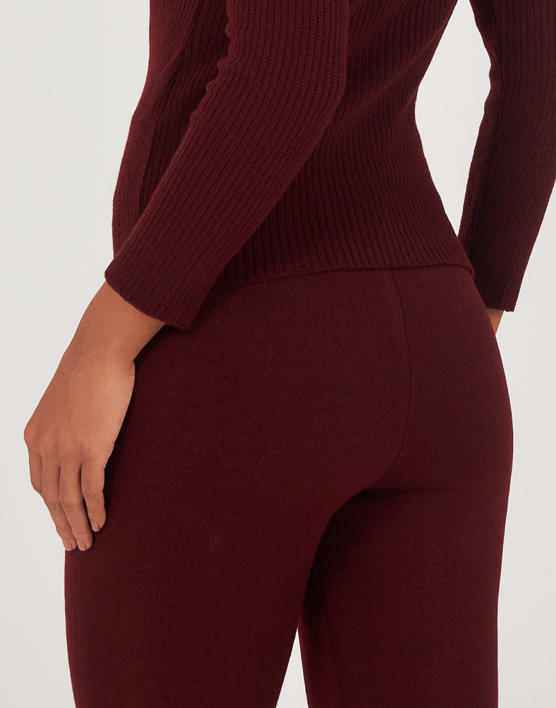 Legging Invernada Dupla Bordeaux