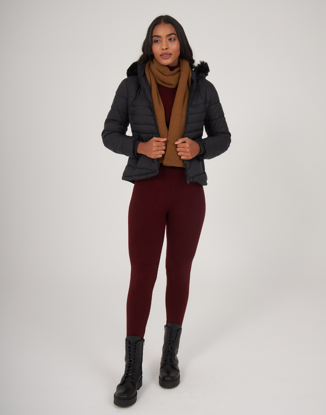 Legging Invernada Dupla Bordeaux