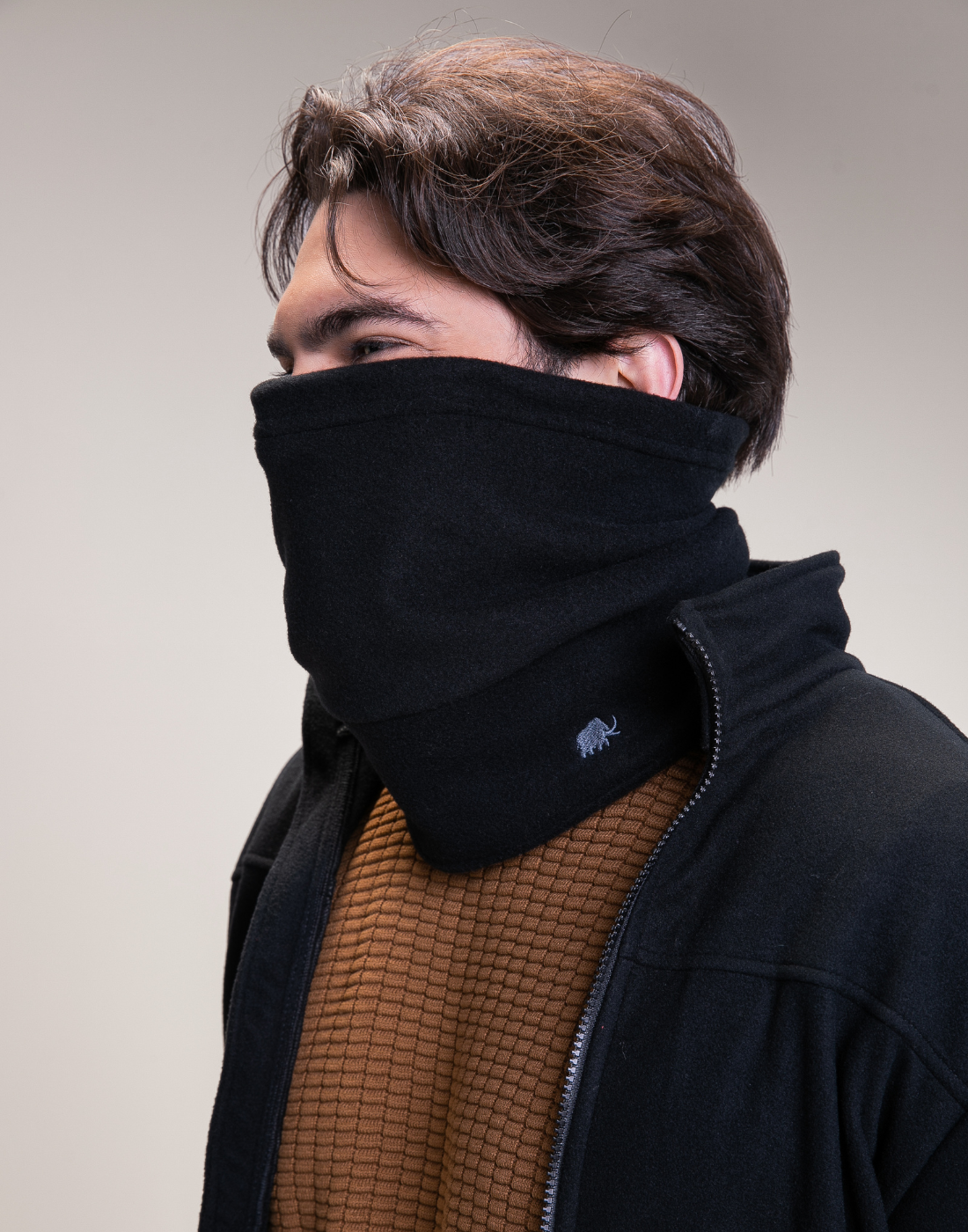 Gola/Gorro Térmico Nevasca 280g/m² - Preto