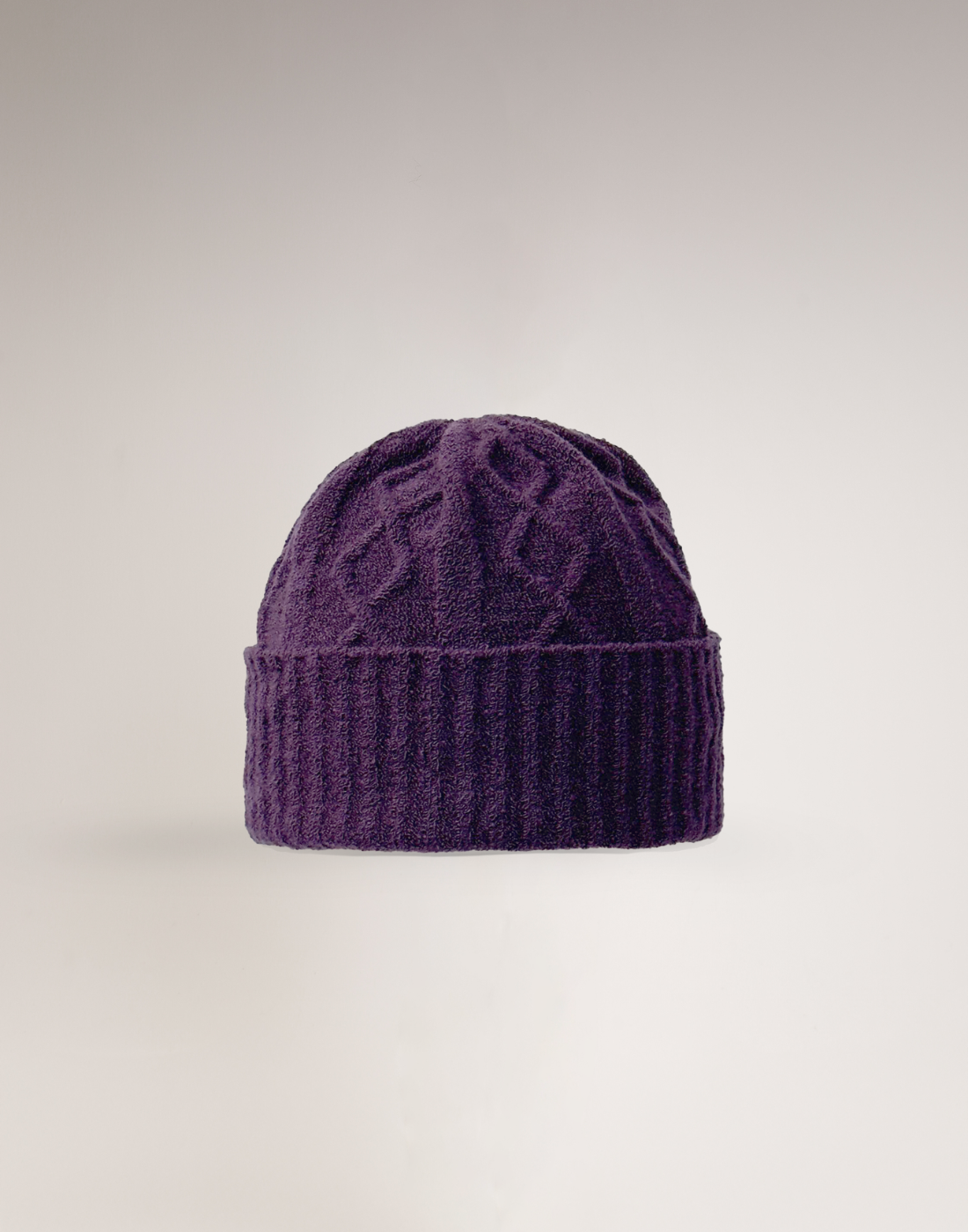 Gorro Mousse Aran Roxo