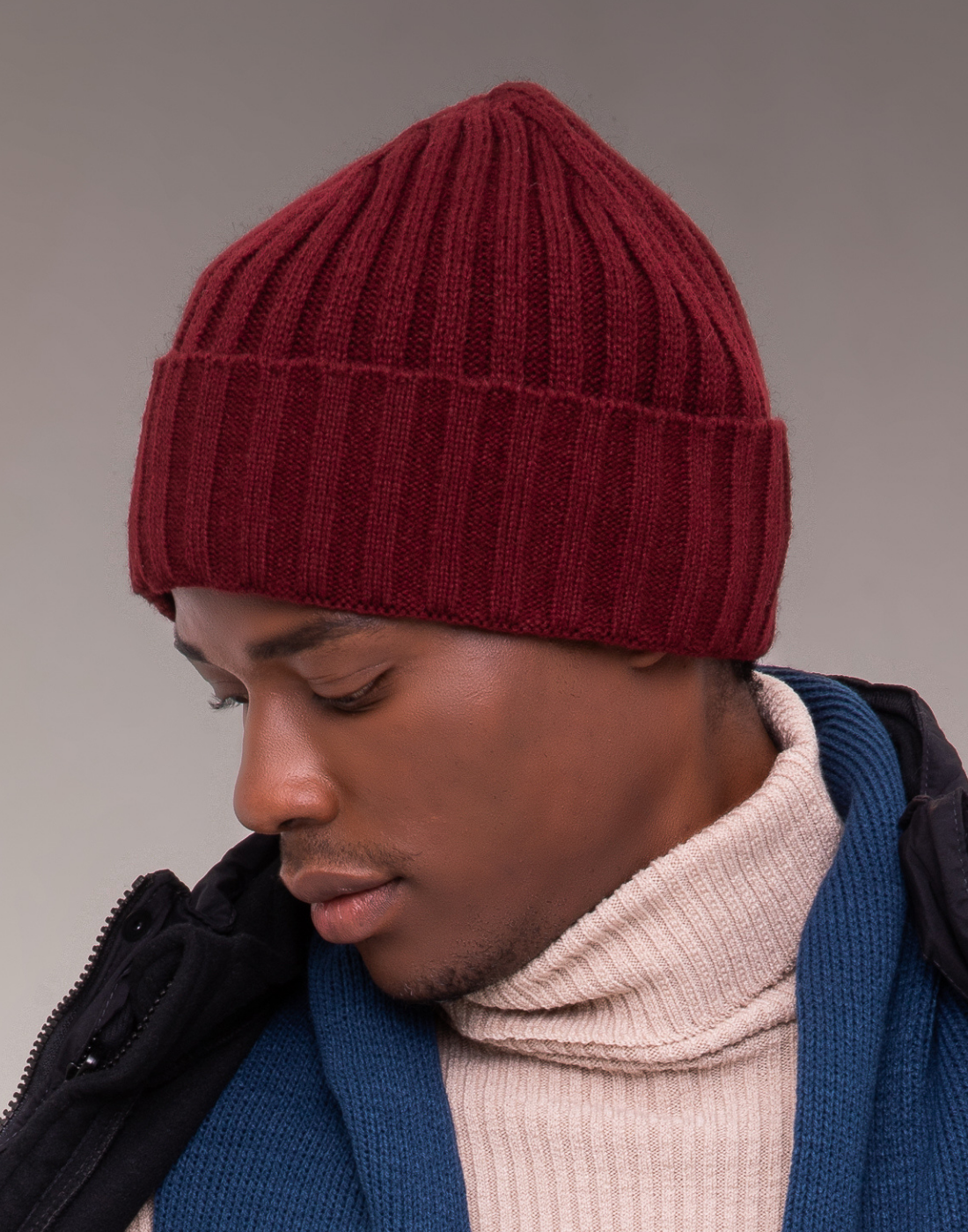 Gorro Tricot Calone Bordeaux
