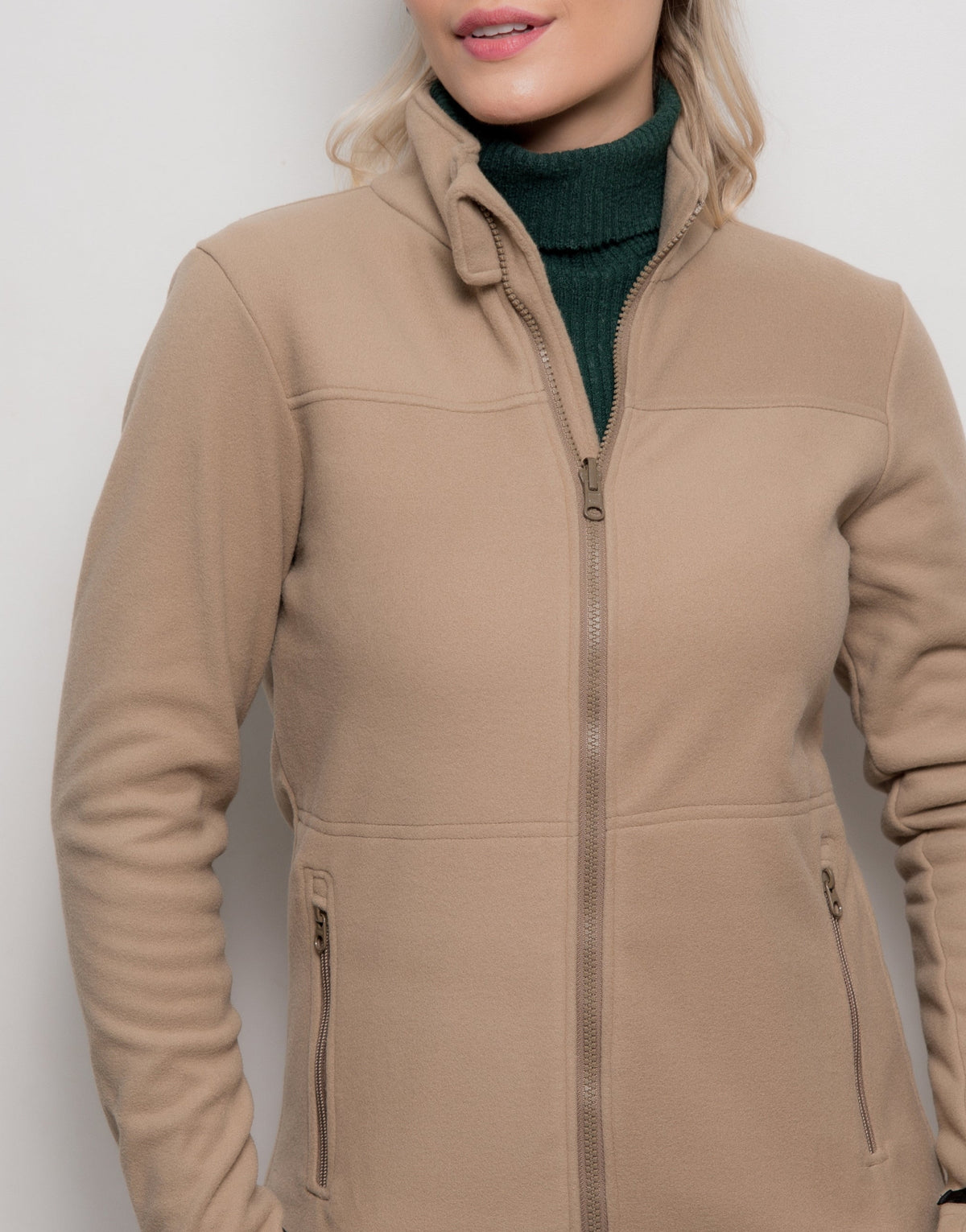 Jaqueta Fleece 280g/m² Winter Explorer Bege