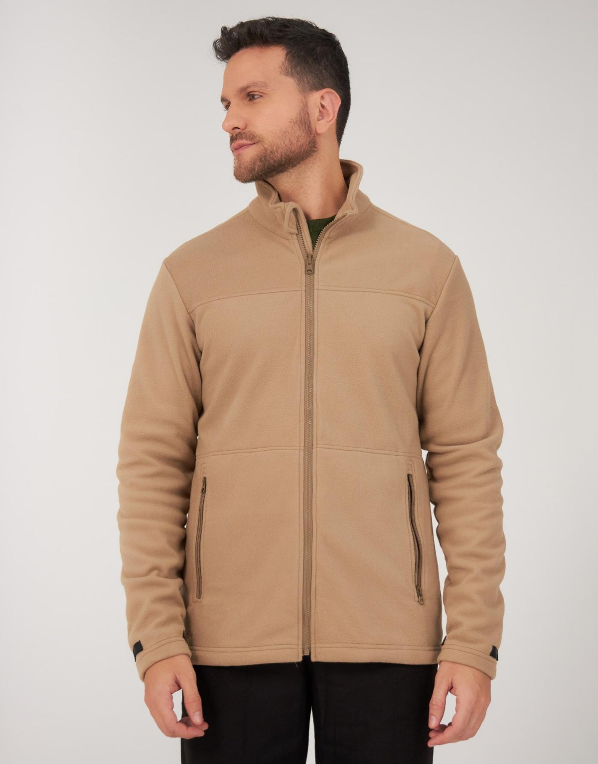 Jaqueta M Fleece 280g/m² Winter Explorer Bege