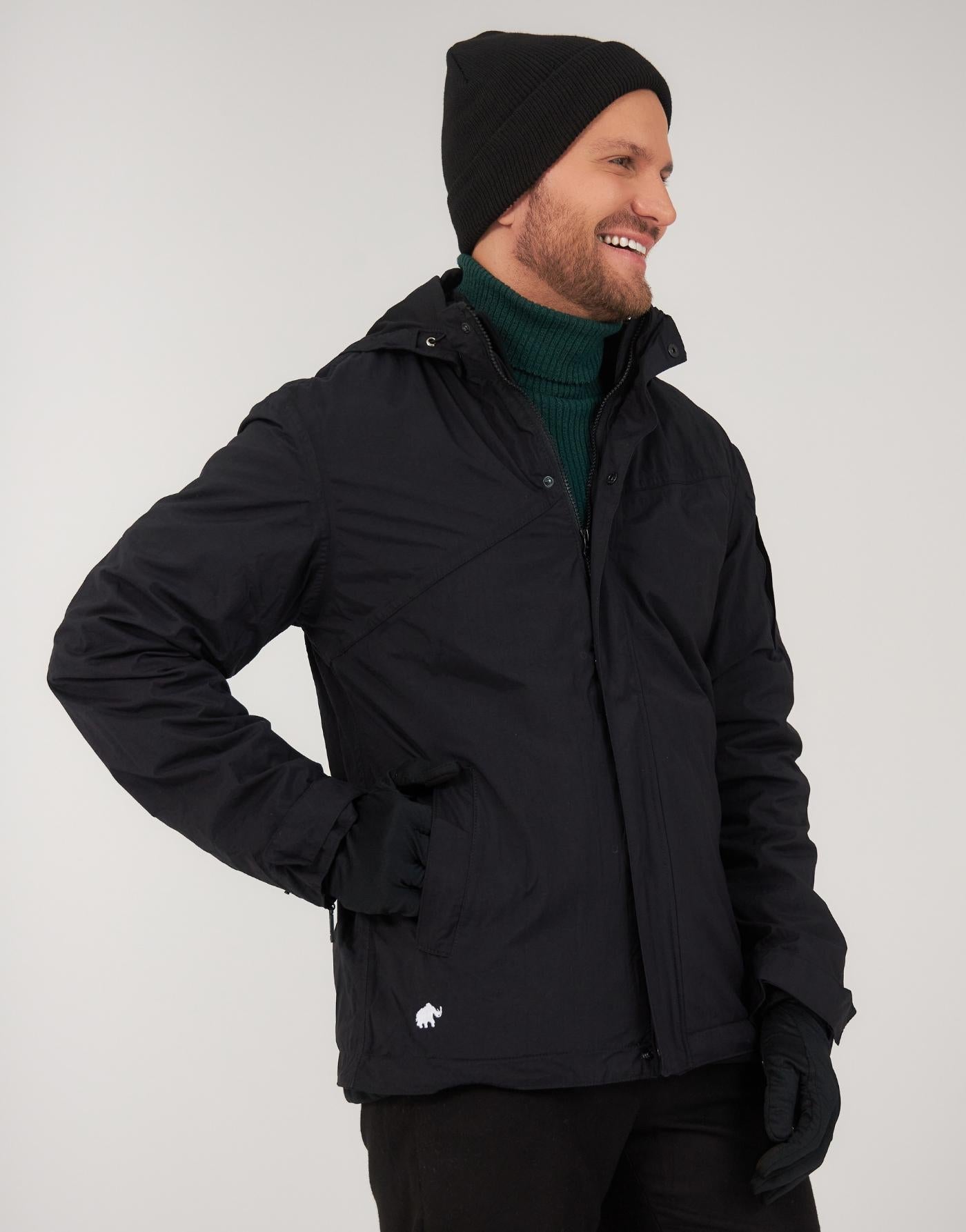 Jaqueta M Winter Explorer 3 em 1 Preta