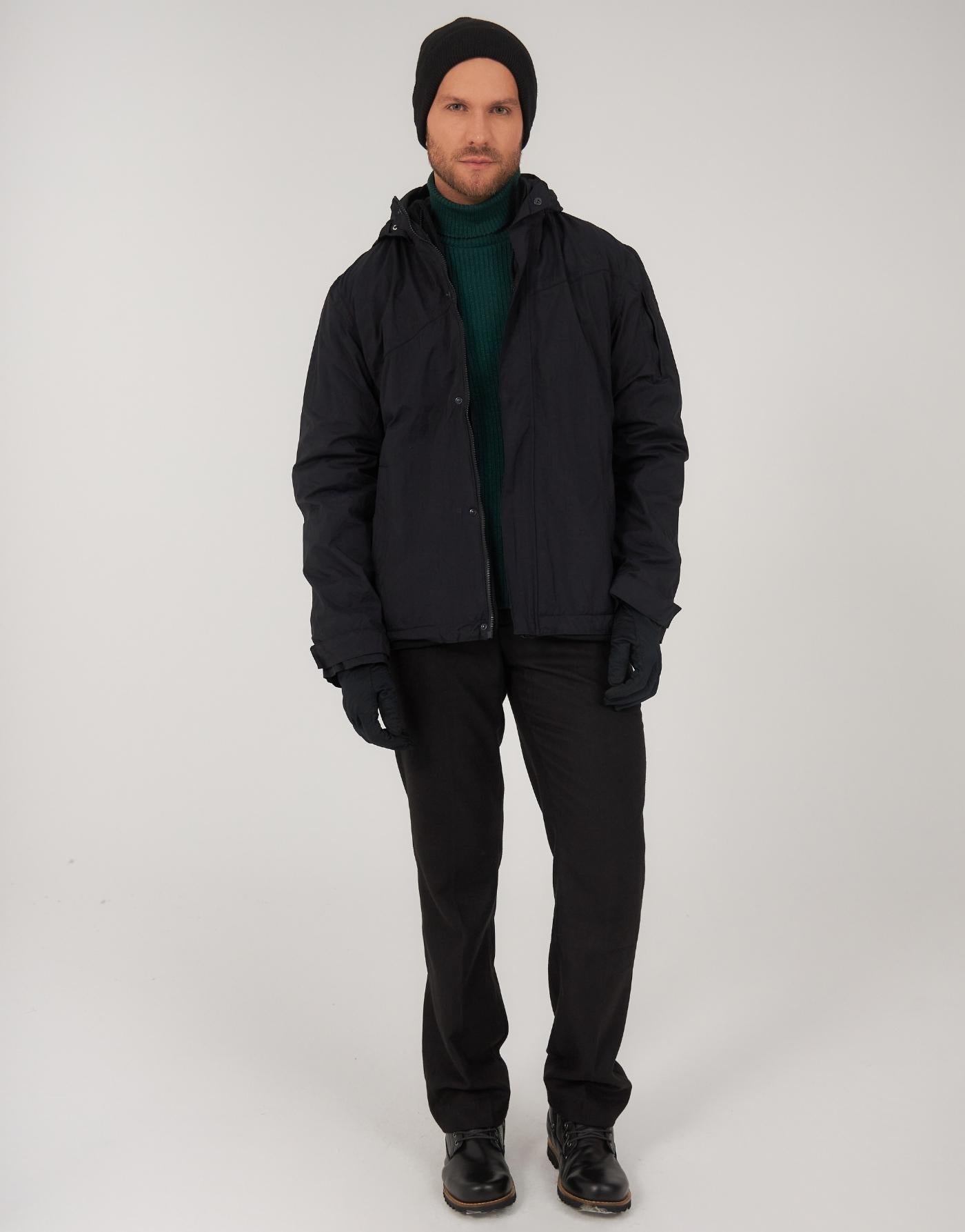 Jaqueta M Winter Explorer 3 em 1 Preta