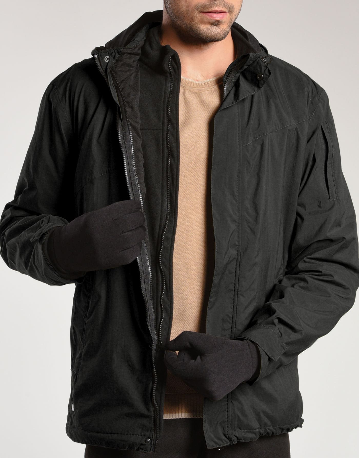 Jaqueta M Winter Explorer 3 em 1 Preta