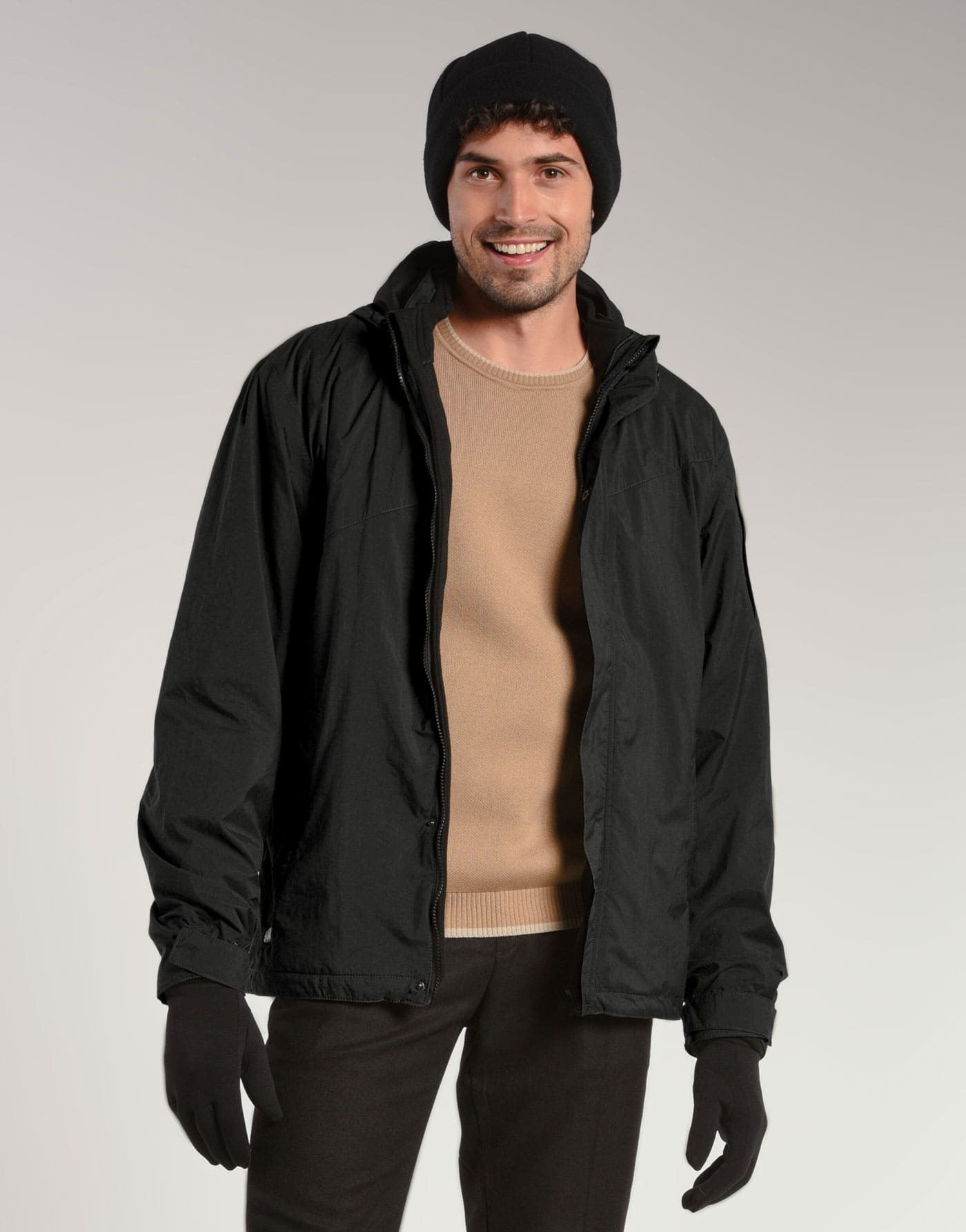 Jaqueta M Winter Explorer 3 em 1 Preta