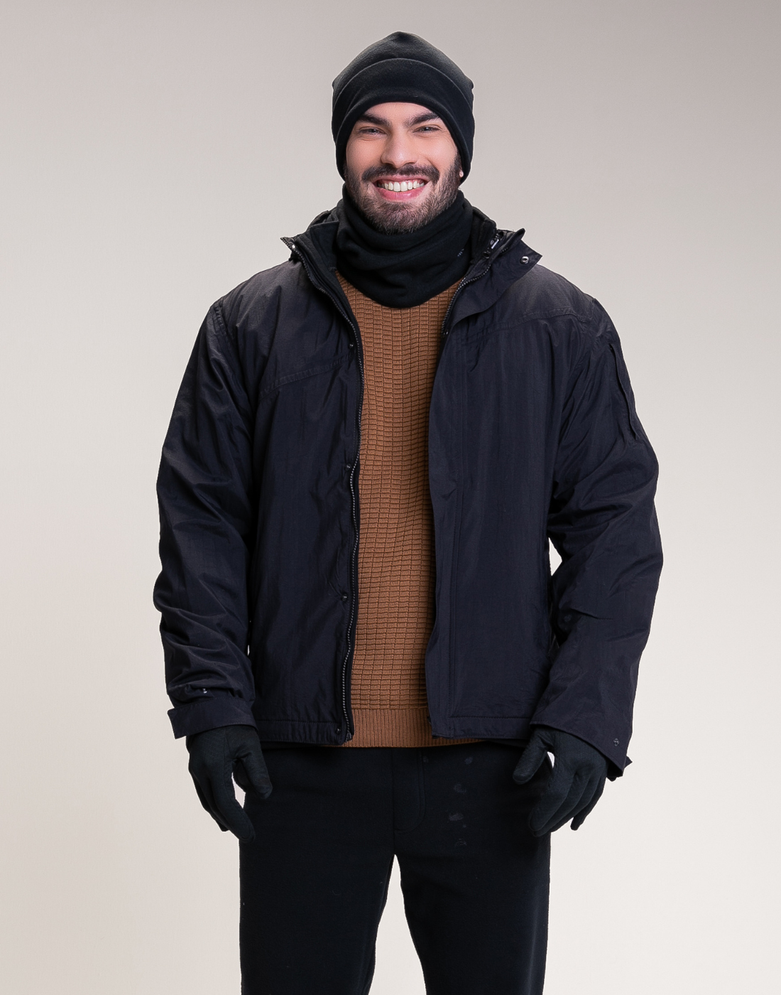 Jaqueta M Winter Explorer 3 em 1 Preta