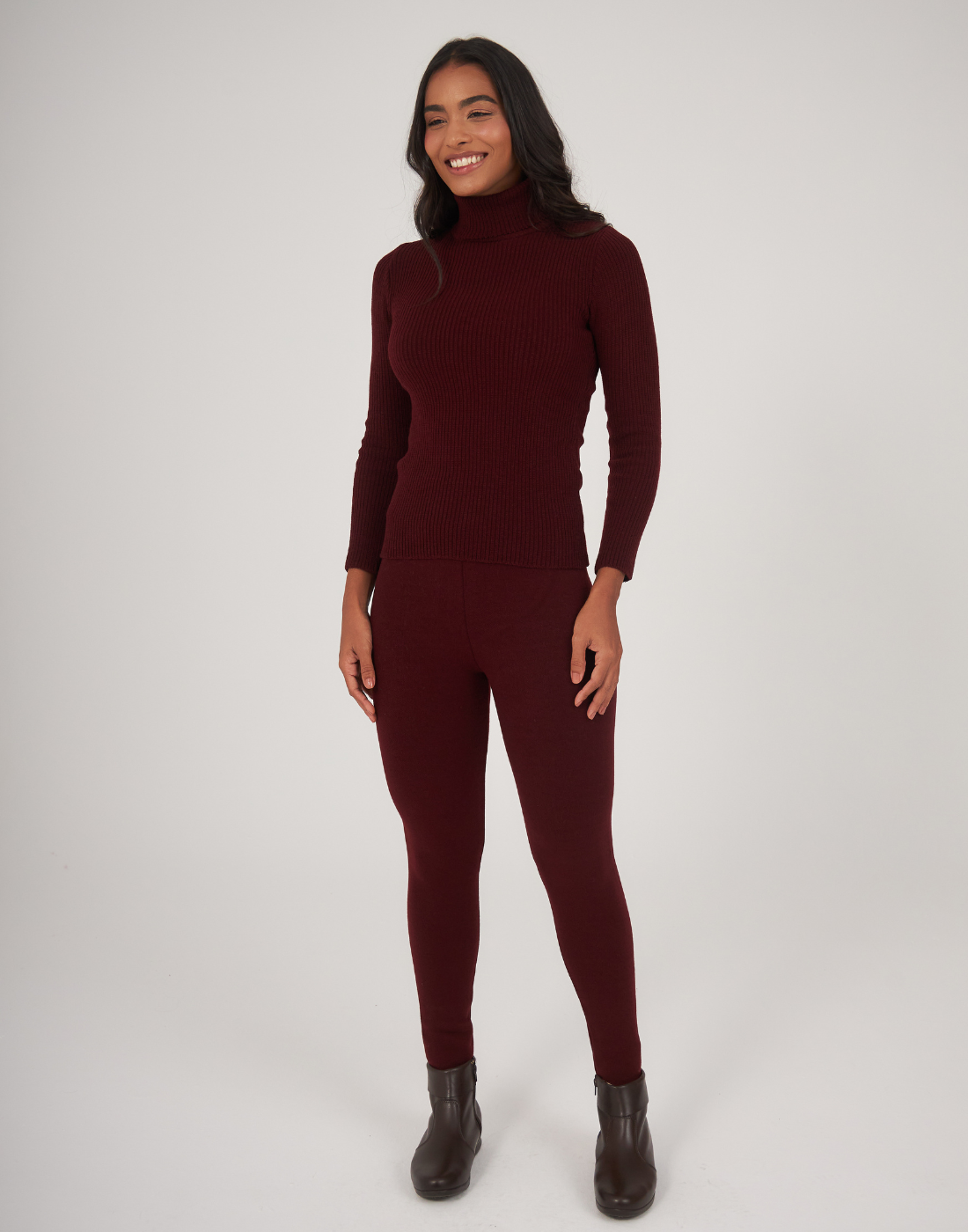 Legging Invernada Dupla Bordeaux