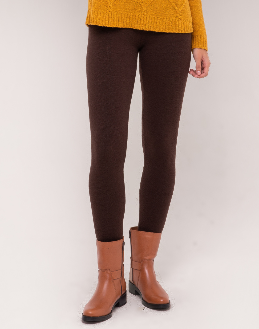 Legging Invernada Dupla Marrom