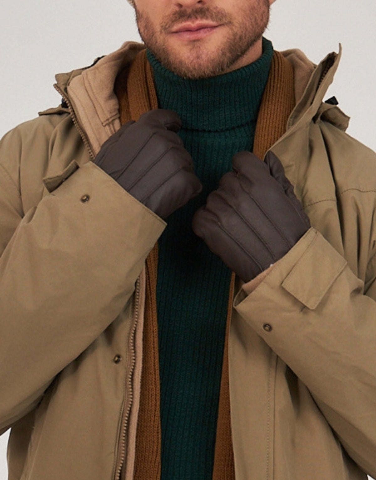 Luva Pelica Luxemburgo Henri Marrom