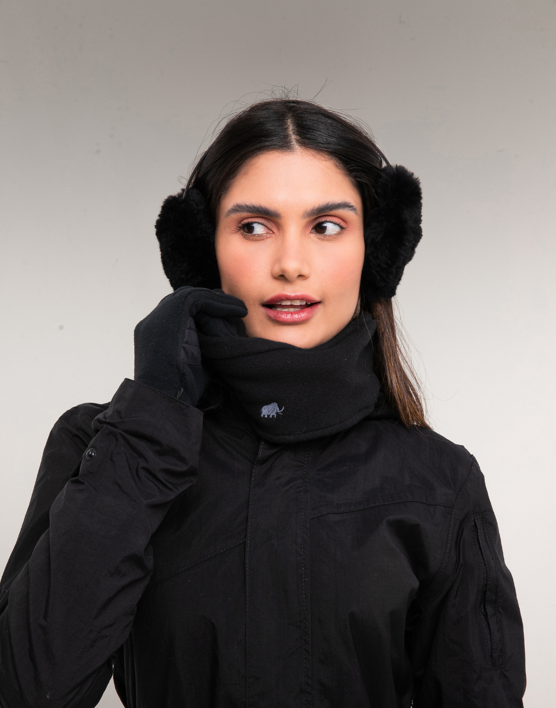Protetor de Orelhas Sibéria Preto