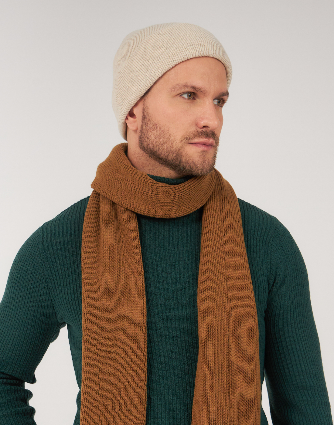 Cachecol Invernada Plain Golden Caramelo