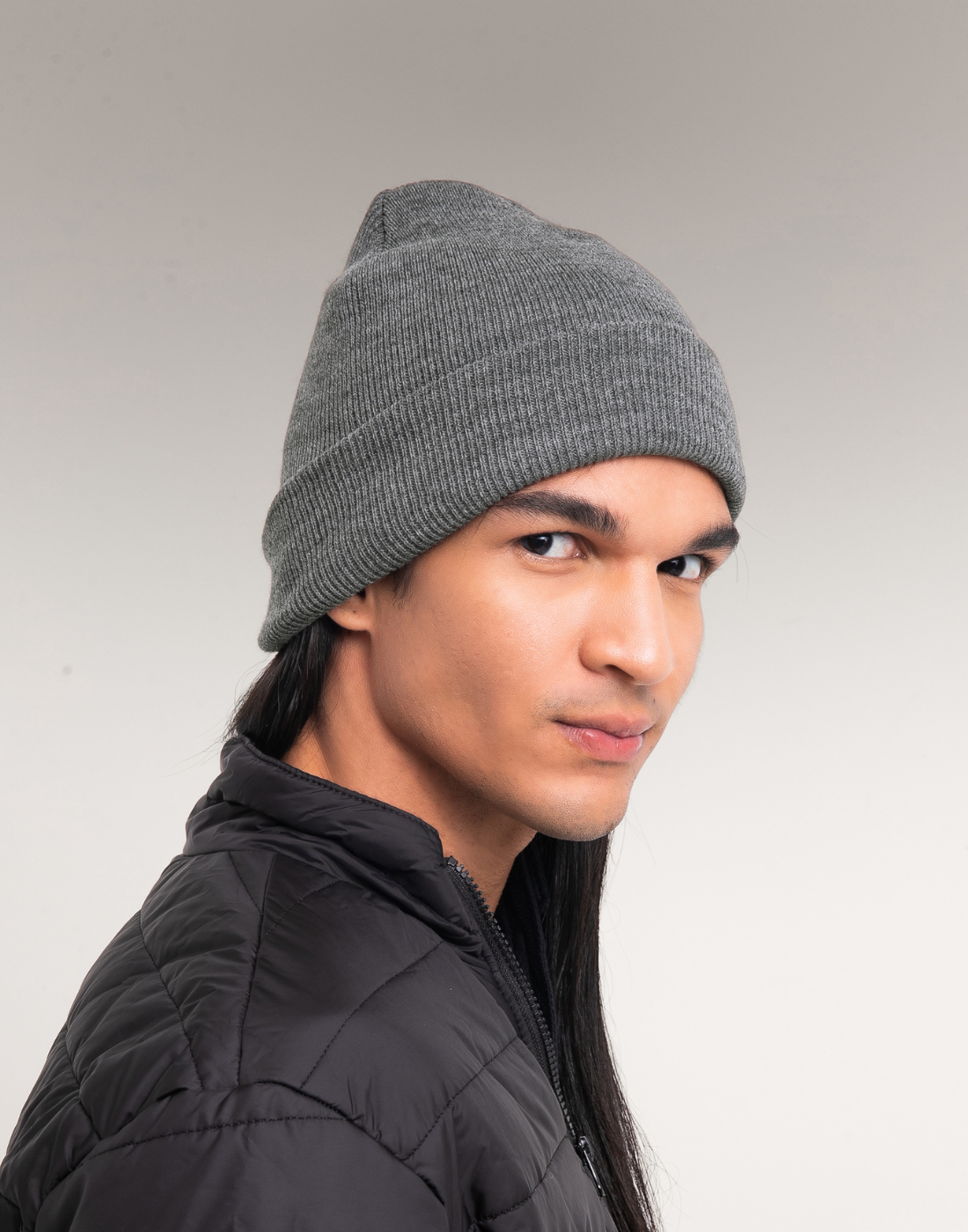 Gorro Basics Cinza