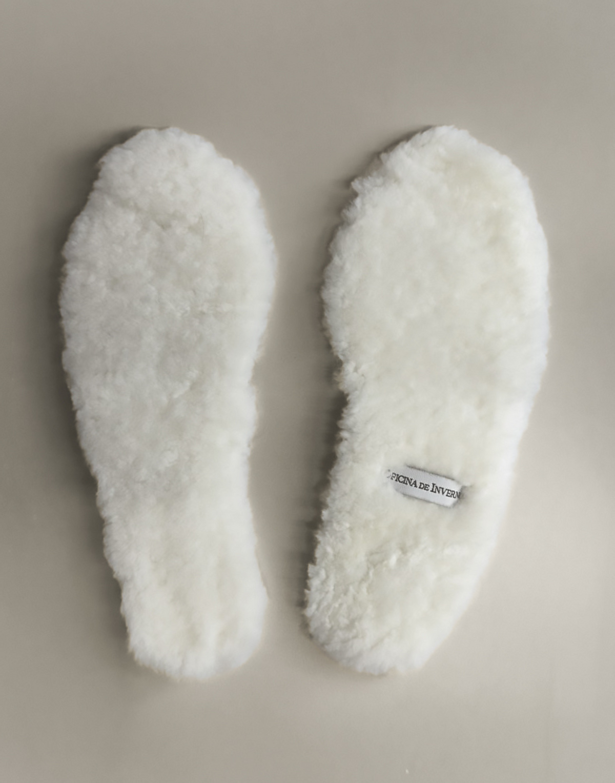 Palmilha de lã 100% natural