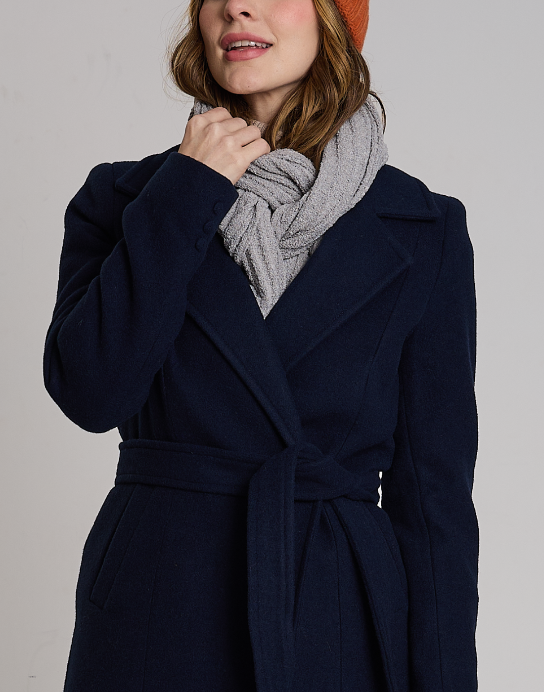 Casaco de Lã Savona Marinho