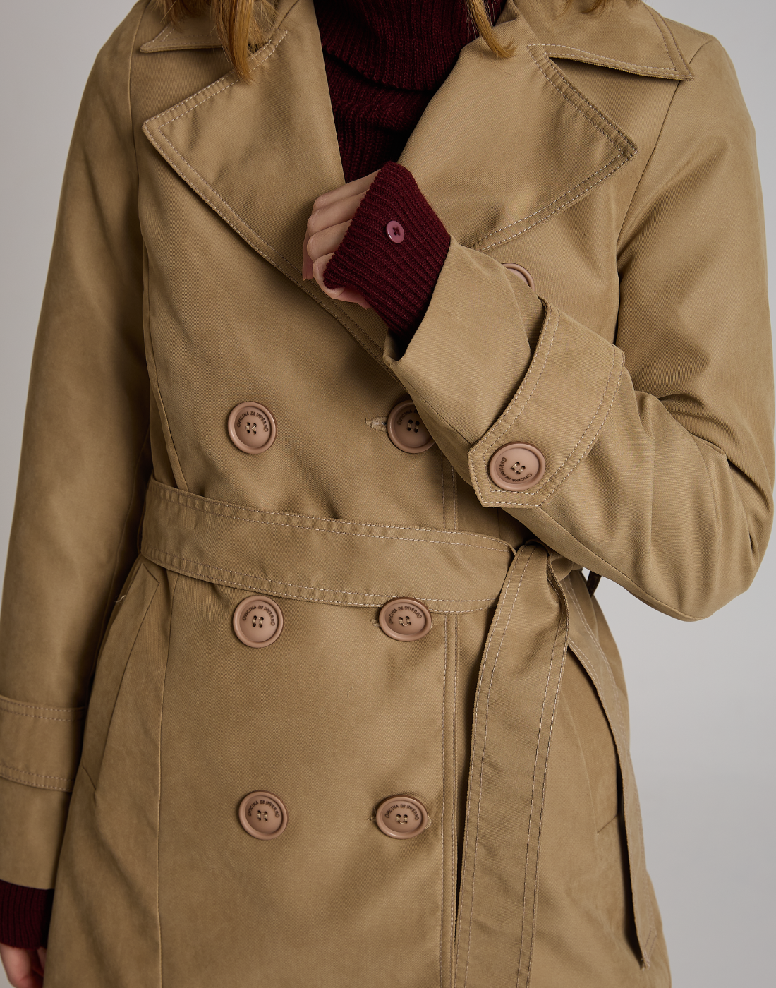 Trench Coat Hailes Bege