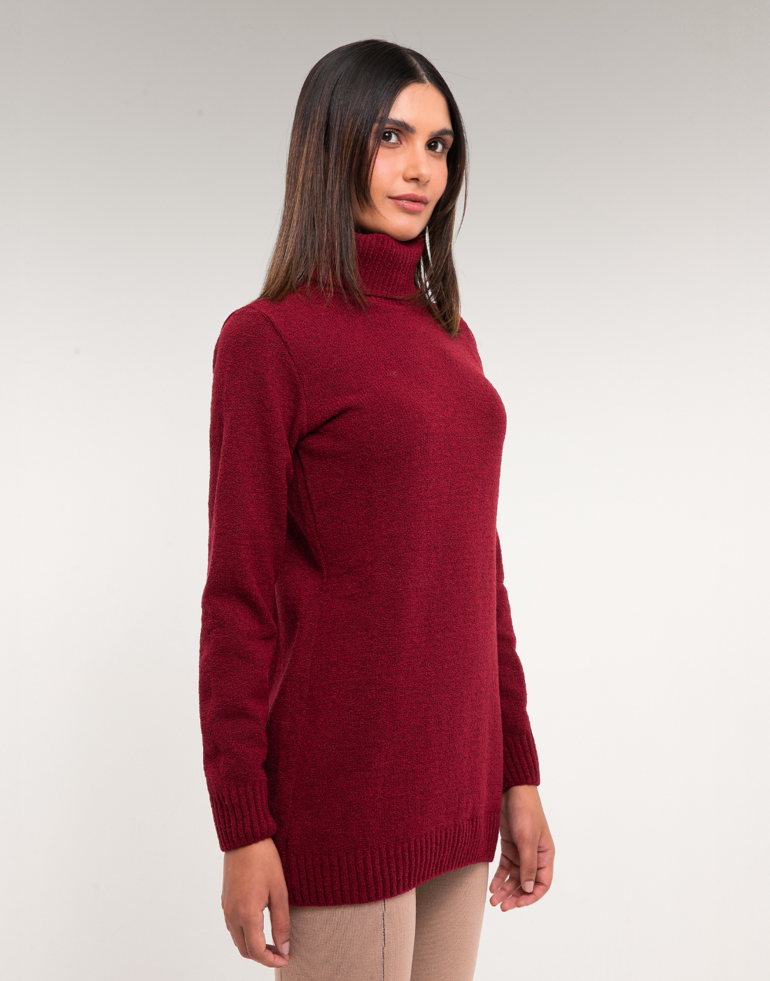 Vest Legging Mousse Gola Alta Vermelha