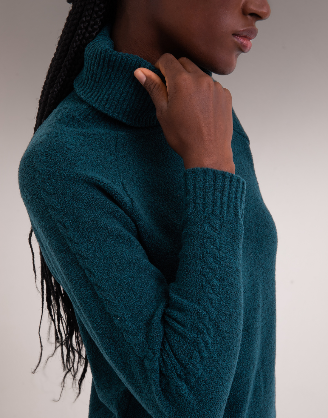 Vest Legging Mousse Trançada Oliz Verde Montana