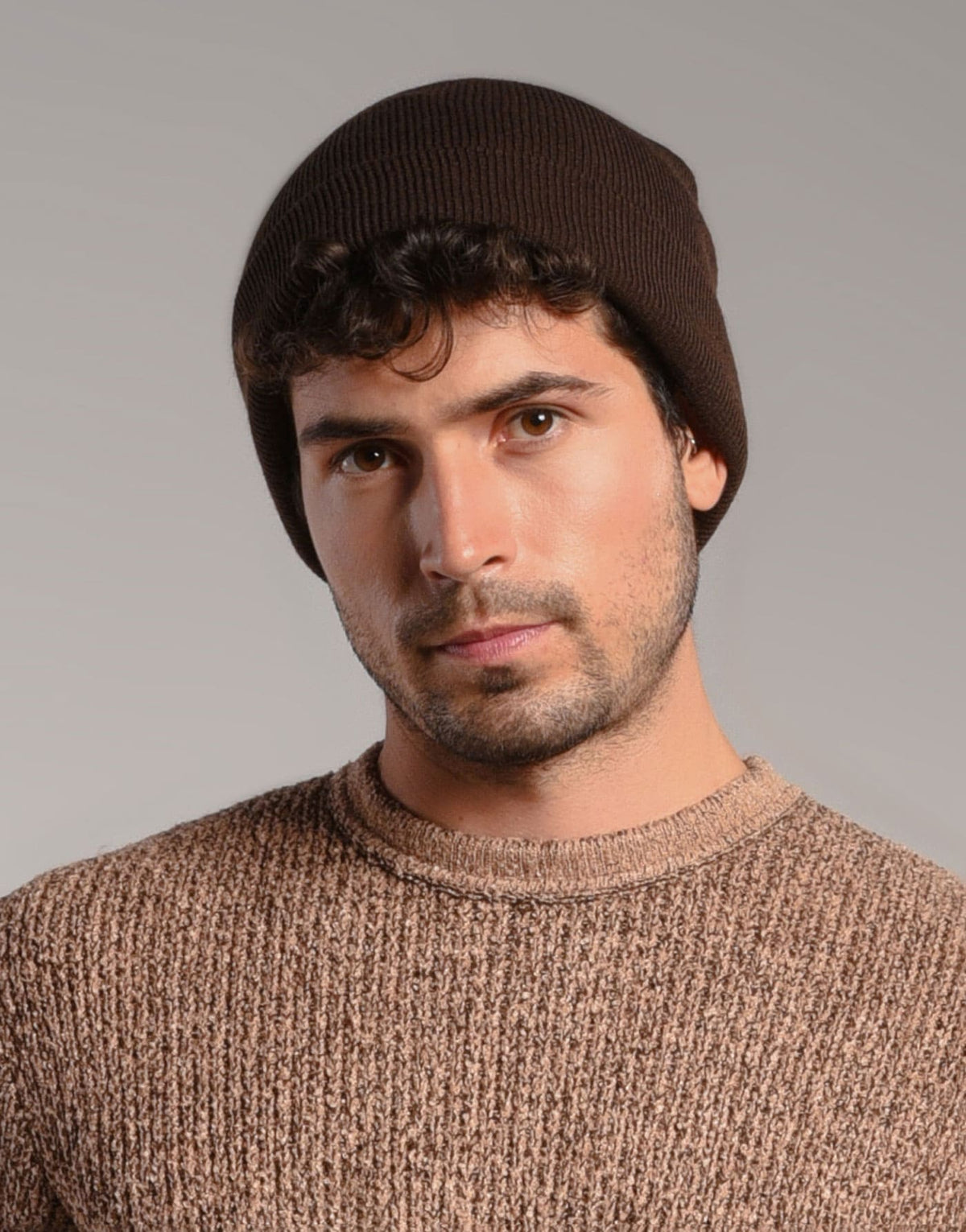 Gorro Basics Marrom