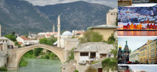 Cidades que são Patrimônio Mundial da Unesco na Europa