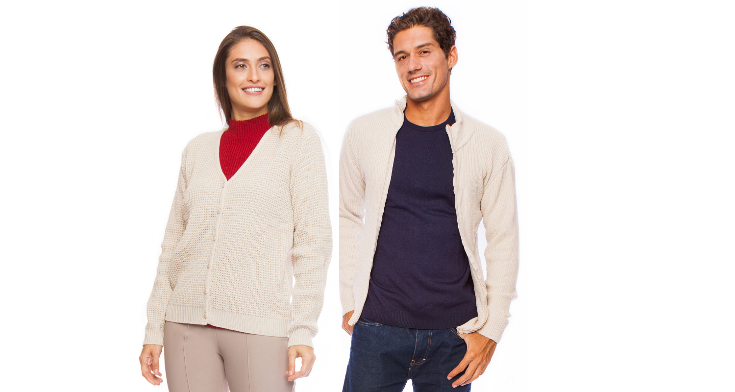 Casaco de tricô: escolha o tipo ideal para usar no frio leve