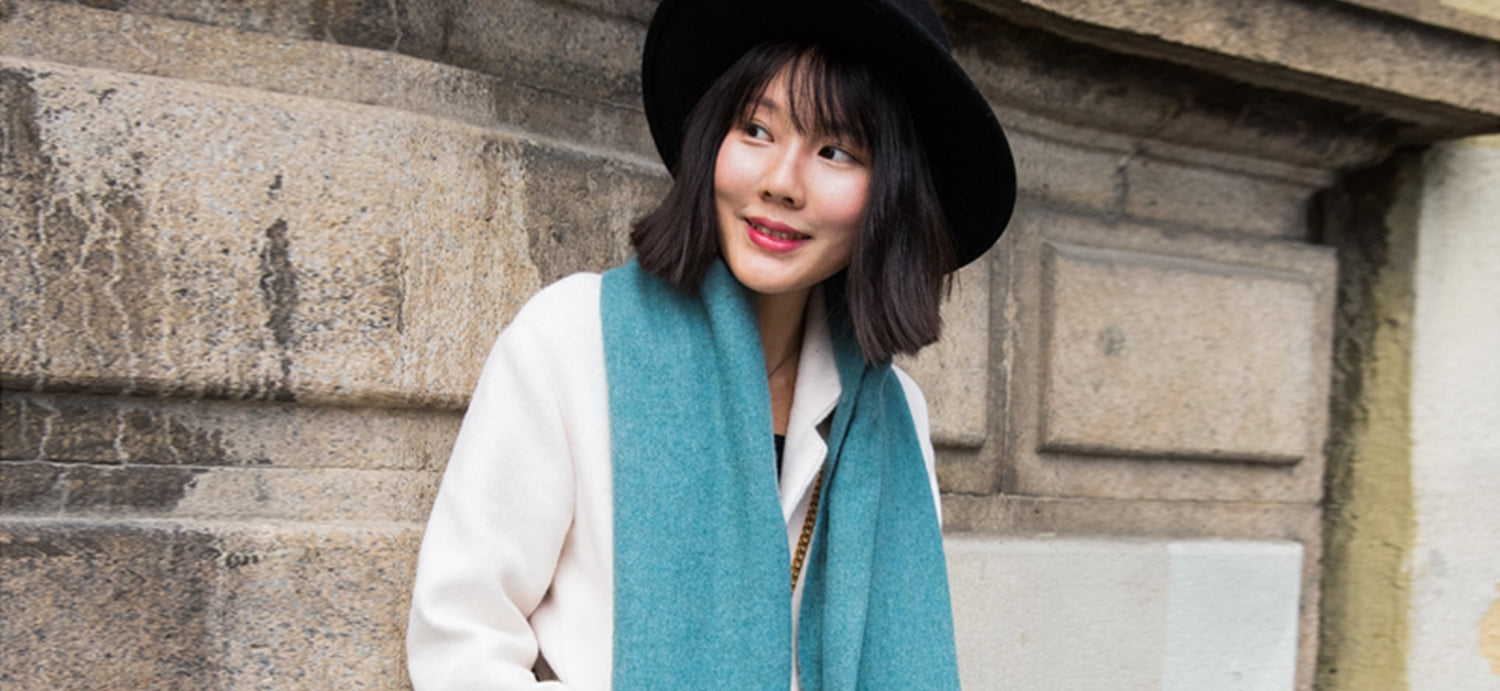 Como usar pashminas: looks de frio com estilo