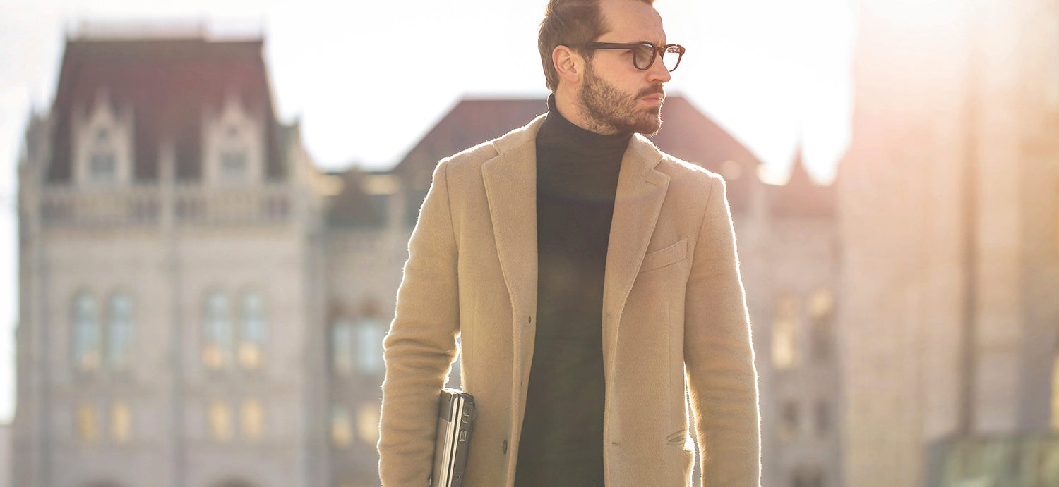 Sobretudo masculino é uma ótima aposta para o frio