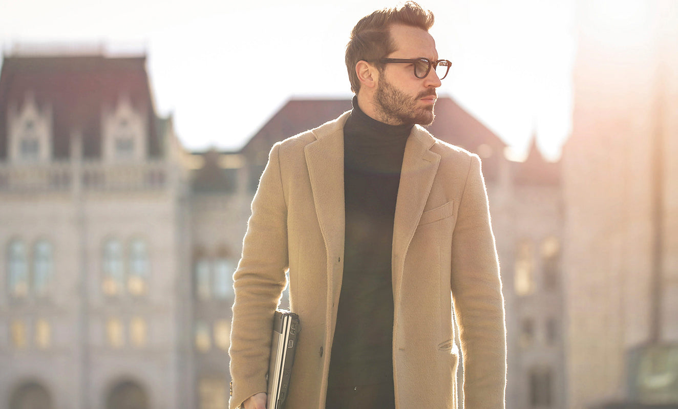 Sobretudo masculino é uma ótima aposta para o frio