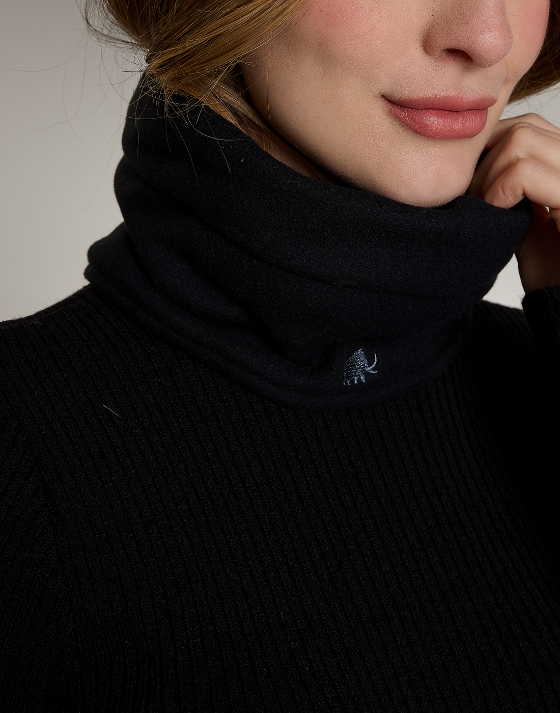 Gola/Gorro Térmico Nevasca 280g/m² - Preto