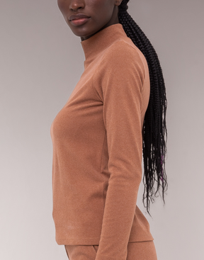 Blusa Aire Caramelo