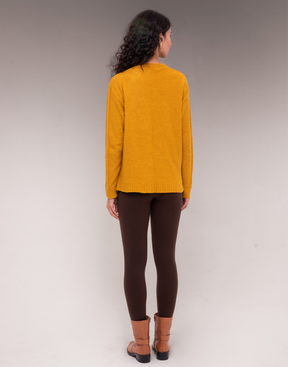 Maxi Blusa Losangos Oliz Mostarda