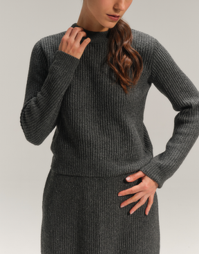 Blusa Fang Mousse Cinza Fiorde
