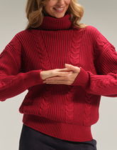 Blusa Gola Alta Mistral Vermelha