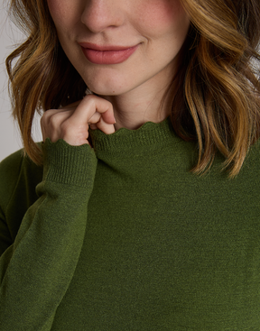 Blusa Gola Islay Verde