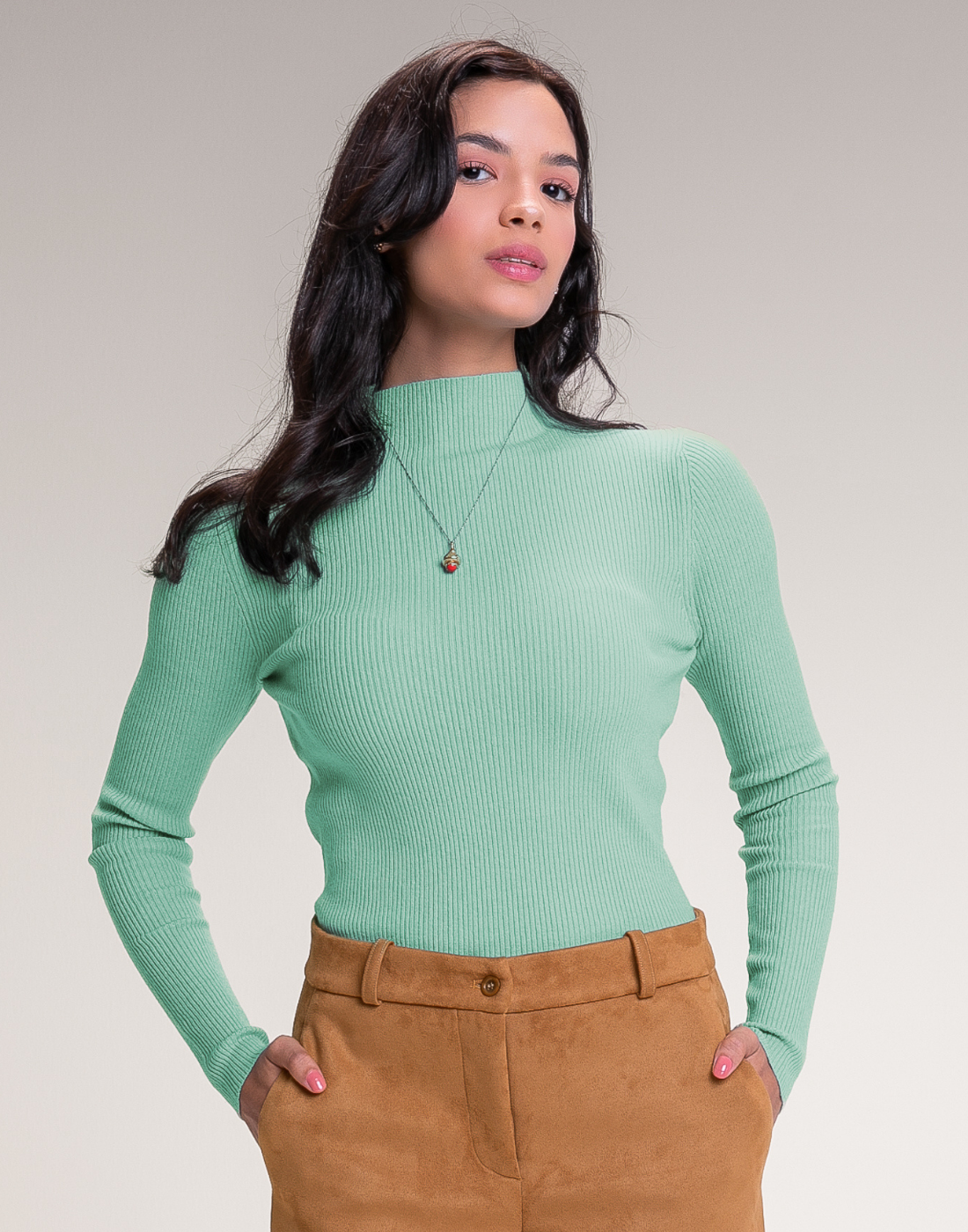 Blusa Justa Spring Verde Claro