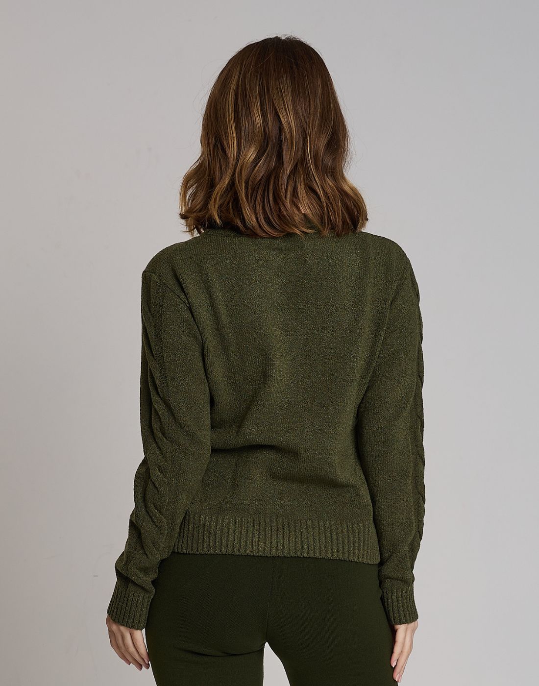 Blusa Mousse Trançada Lausanne Green Mountain